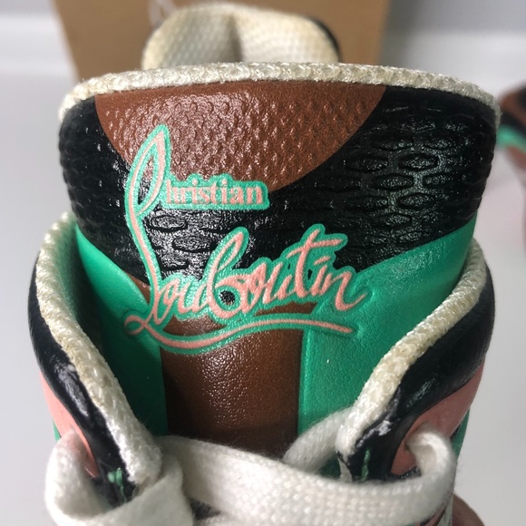 Christian Louboutin Boltina Kid Leather Jazz Heels - Picture 8 of 16